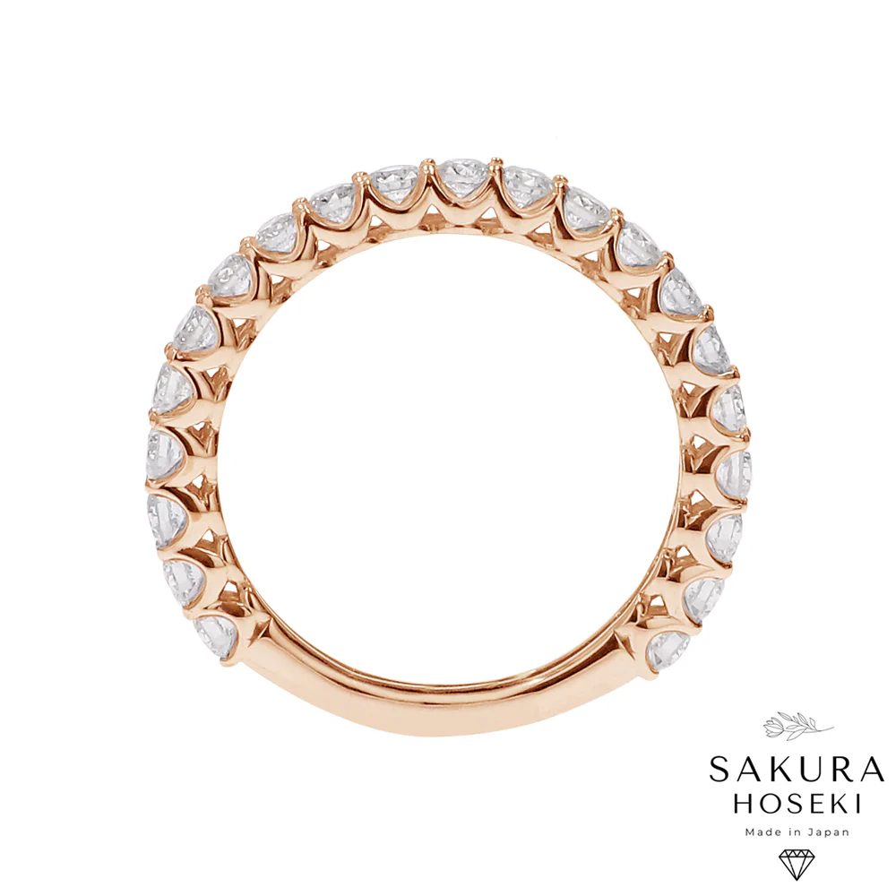 Eternity Ring Rose Gold - Image 3