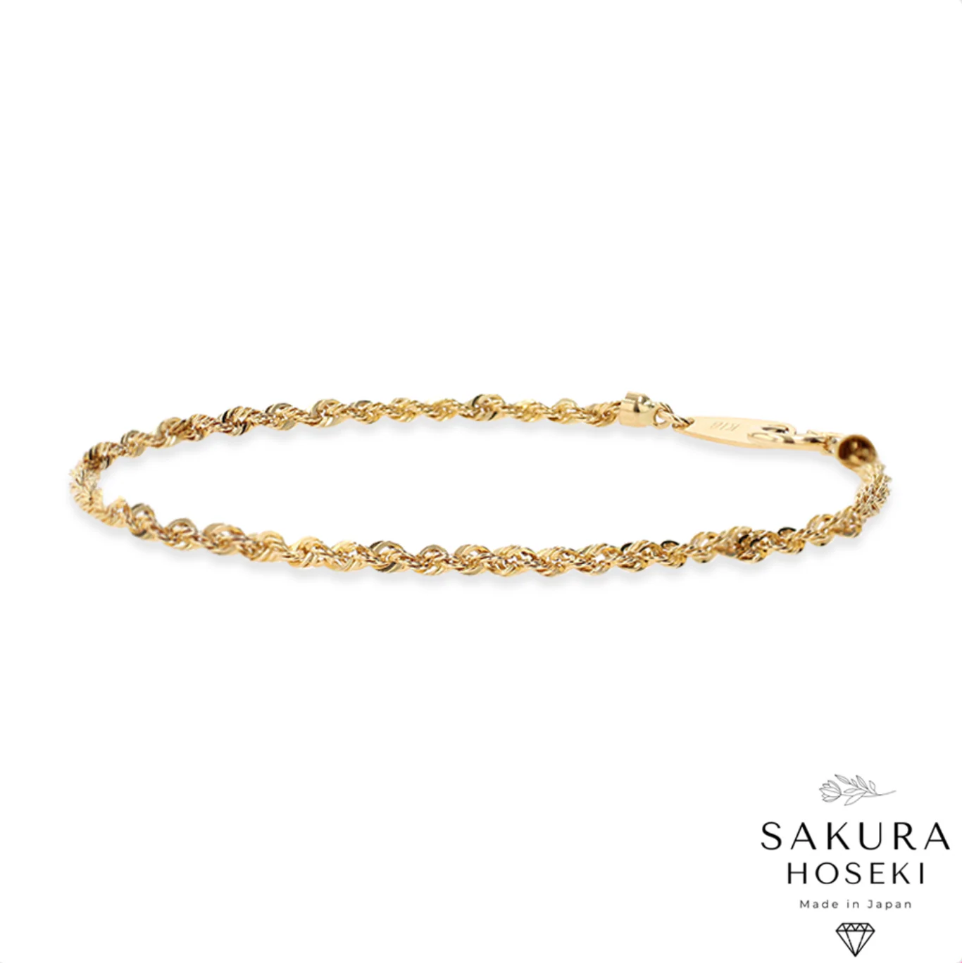 Gold Rope Bracelet - Image 3