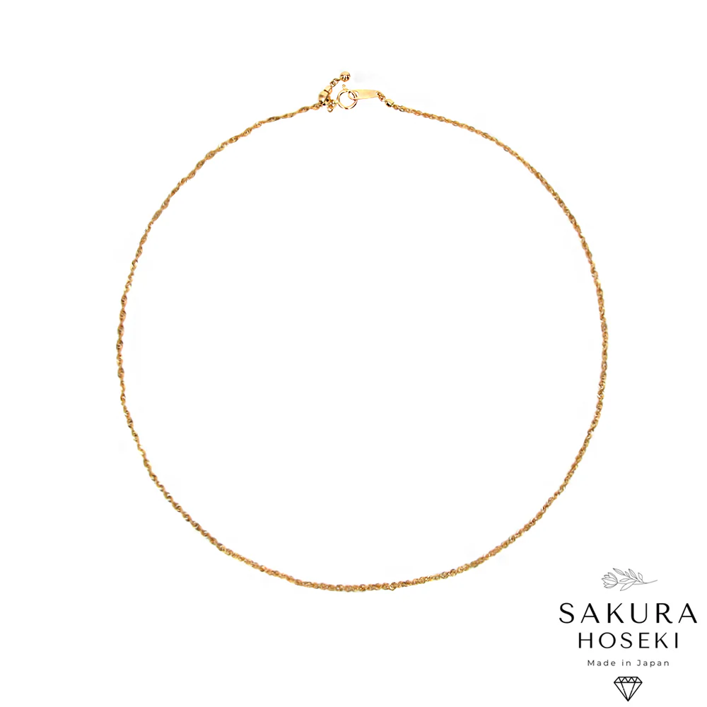 Gold Rope Necklace - Image 3