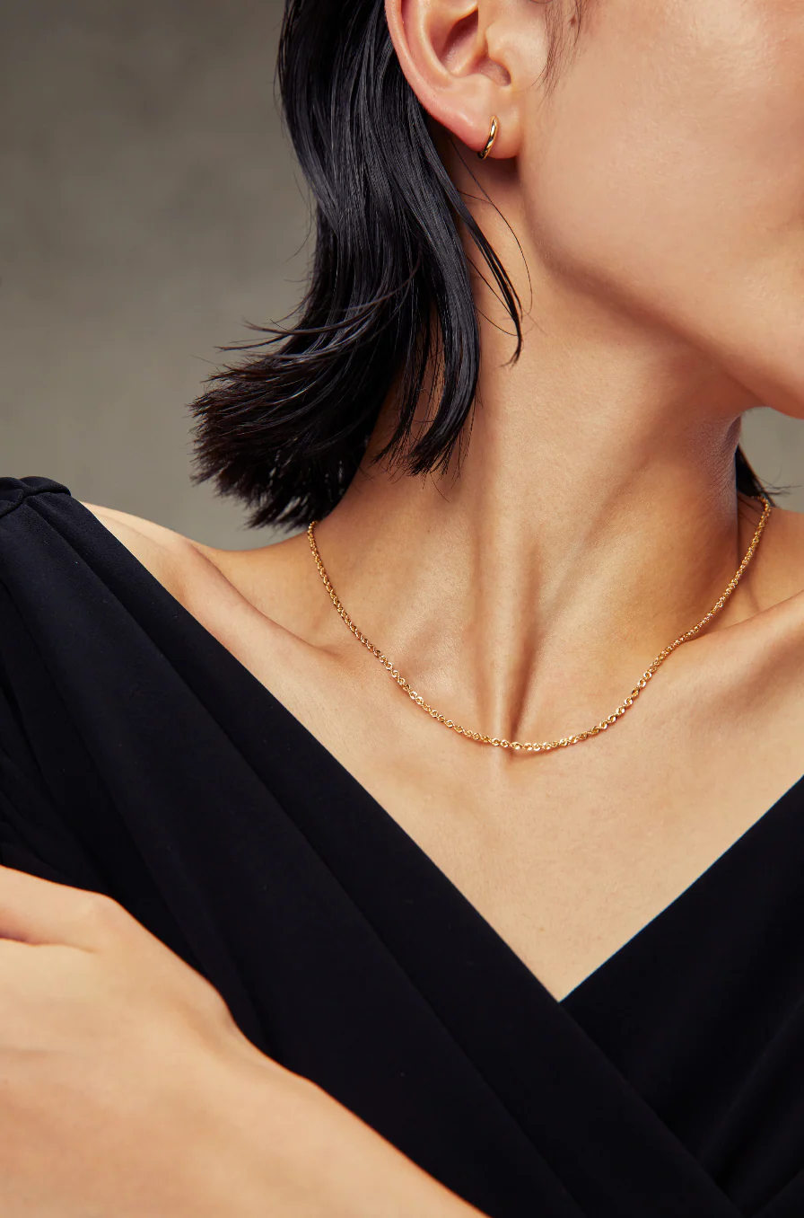 Gold Rope Necklace - Image 5
