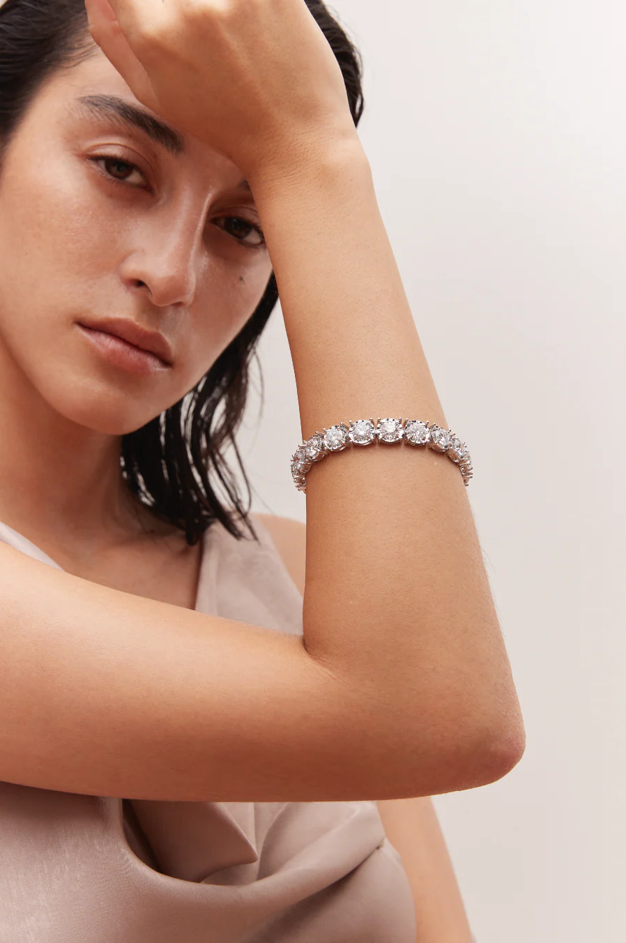 Miracle Tennis Bracelet White Gold - Image 2