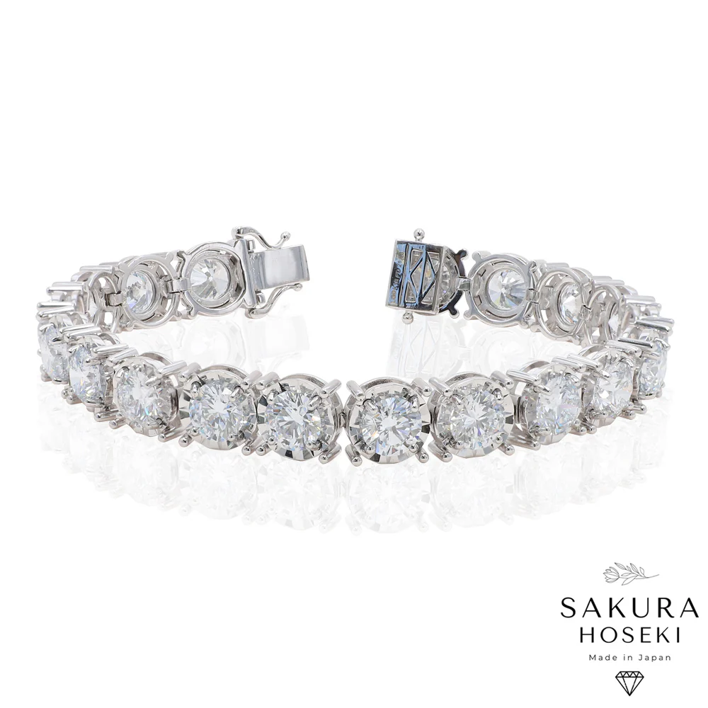 Miracle Tennis Bracelet White Gold - Image 5
