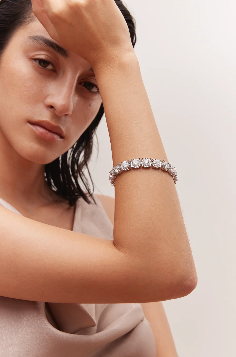 Miracle Tennis Bracelet Rose Gold - Image 2