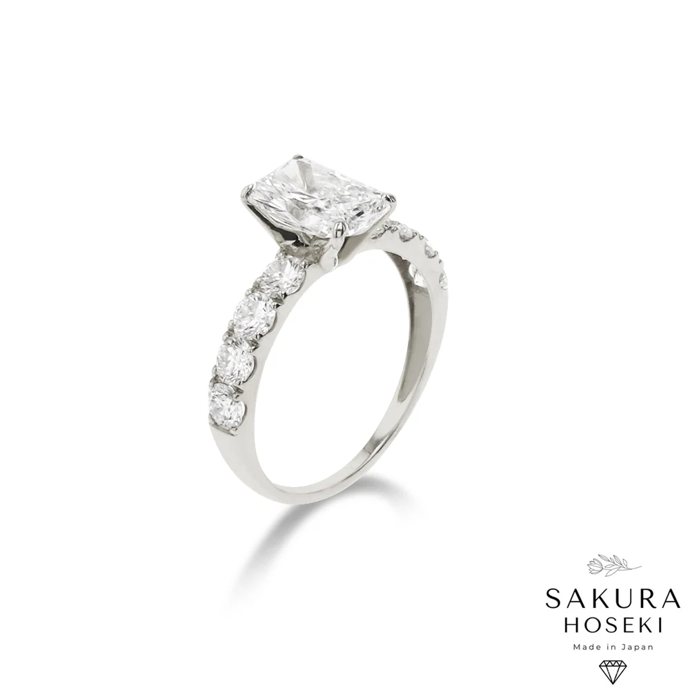 Radiant Ring White Gold - Image 3