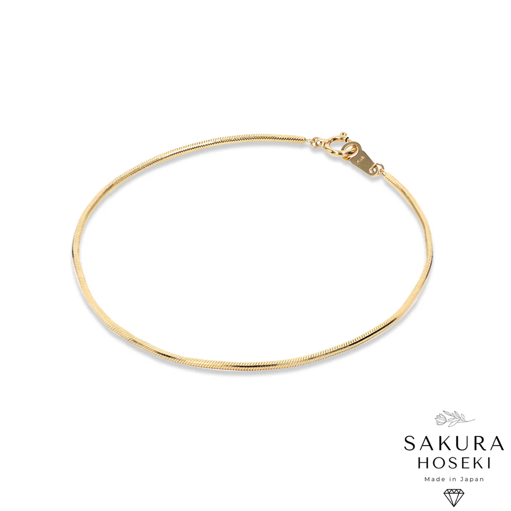 Smooth Gold Bracelet - Image 3