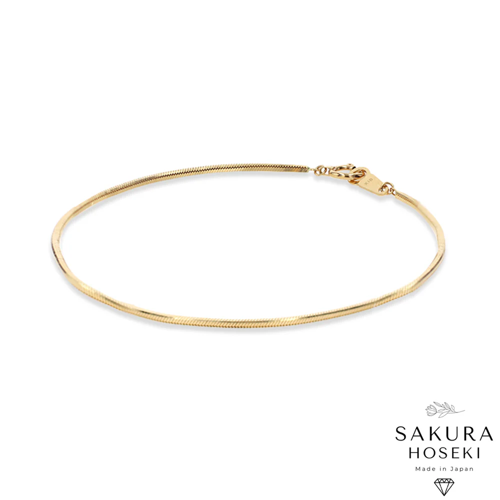 Smooth Gold Bracelet - Image 5