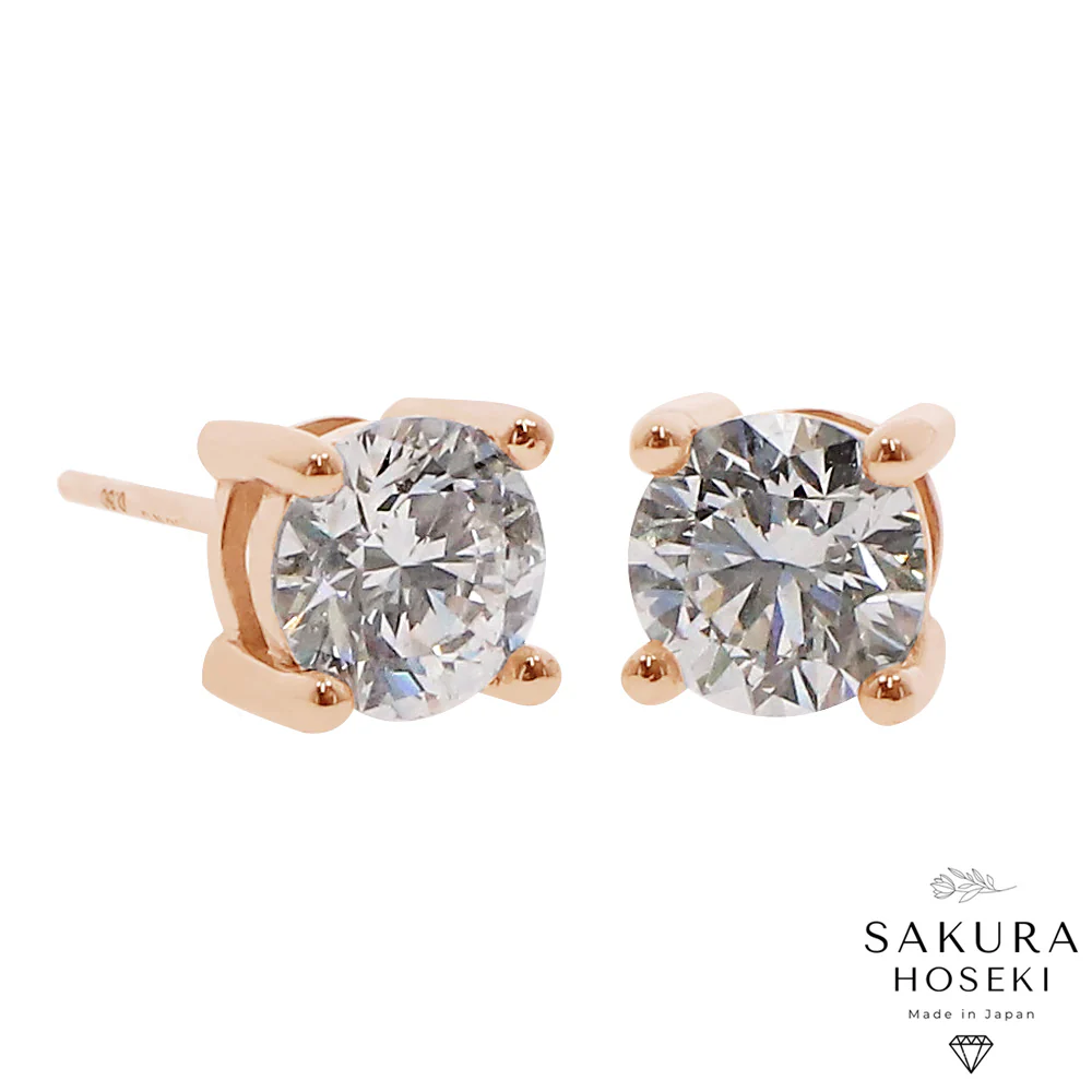 Studs Rose Gold - Image 7